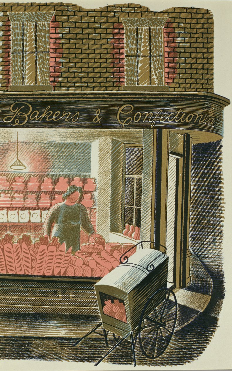 Bakers and Confectioners, tisk Curwen Press, z 
