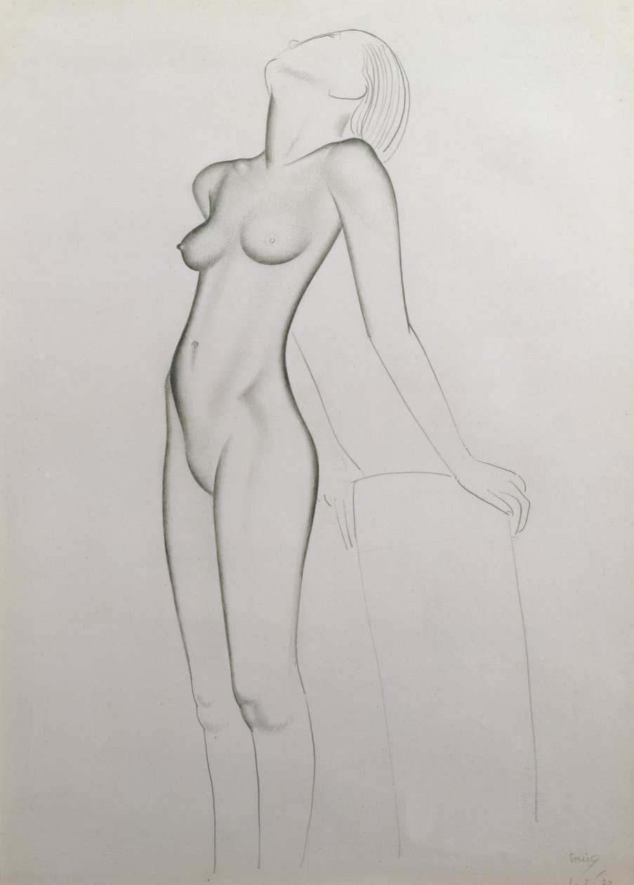 Akt od Eric Gill