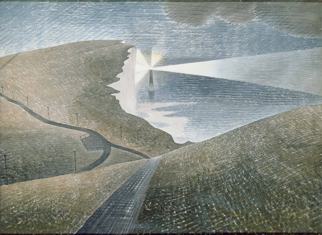 Beachy Head, 1939 (akvarel) od Eric Ravilious