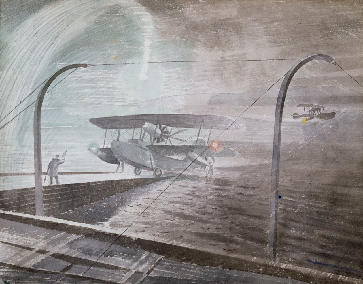 Noční operace, prosinec 1941 od Eric Ravilious