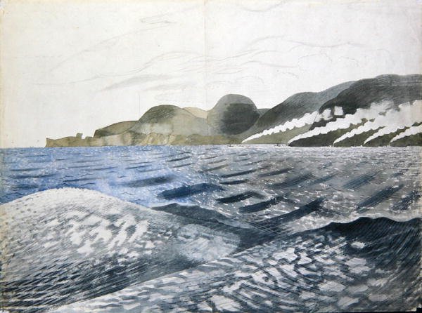 Scapa Flow od Eric Ravilious