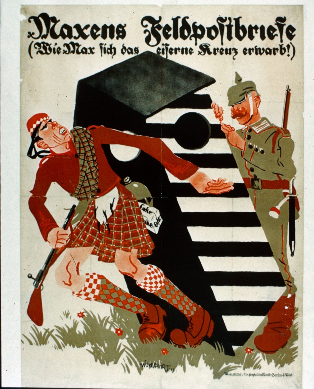 Dopisy od Maxe (jak vyhrál Železný kříž!), 1914 od Erich Wohlfahrt