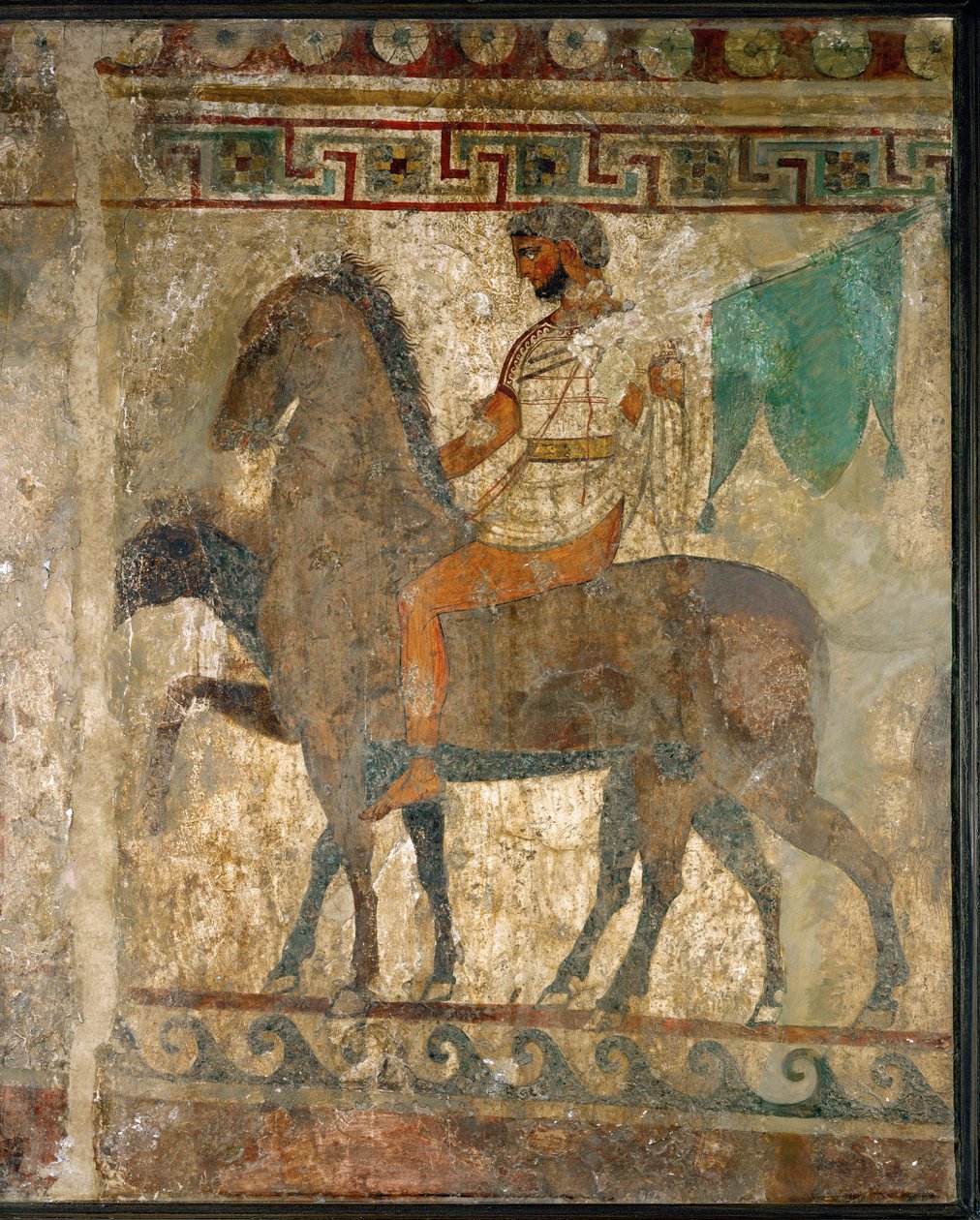 Jezdec v průvodu od Erich Lessing