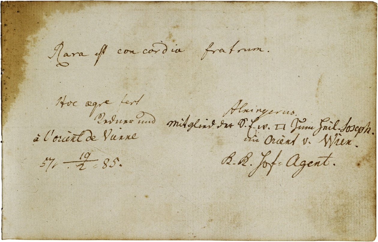 Album pro zednáře (Johann Georg Kronauer) od Erich Lessing