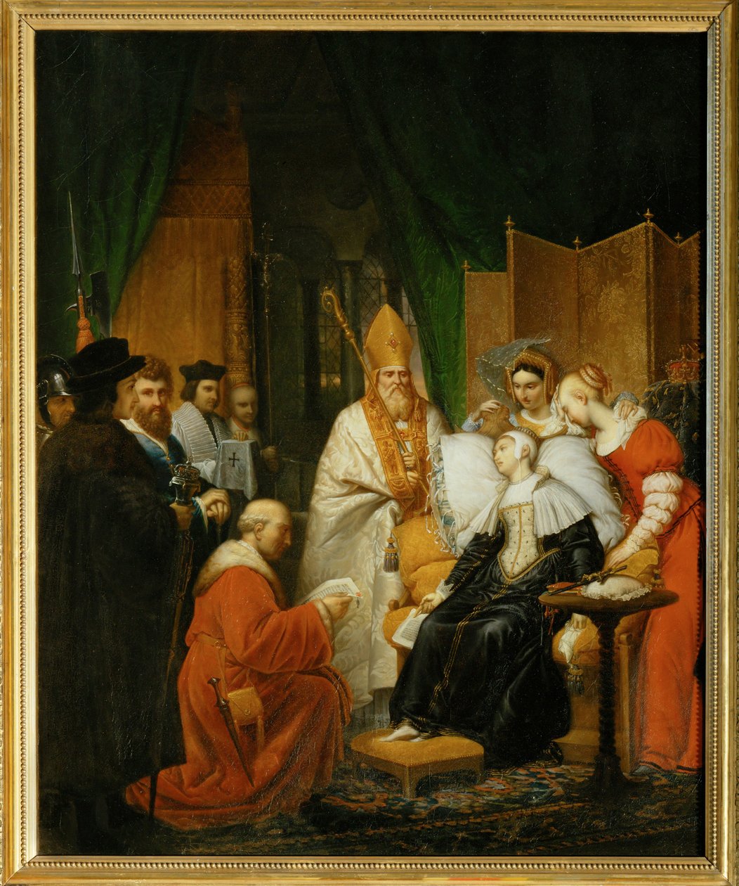 Anna Boleynská, odsouzená k smrti... od Erich Lessing