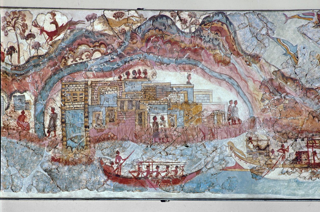 Vplutí flotily do přístavu od Erich Lessing