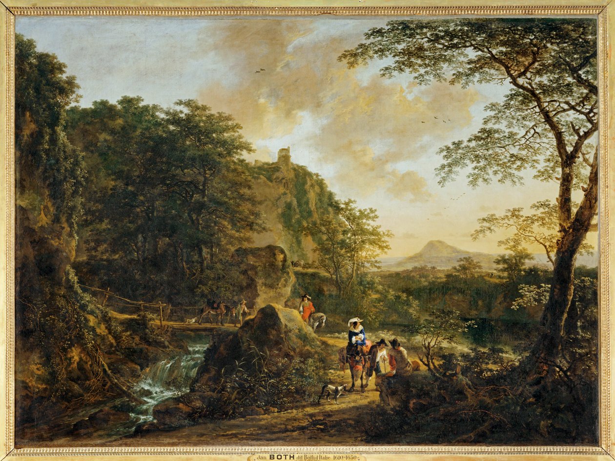 Krajina s cestovateli ... od Erich Lessing