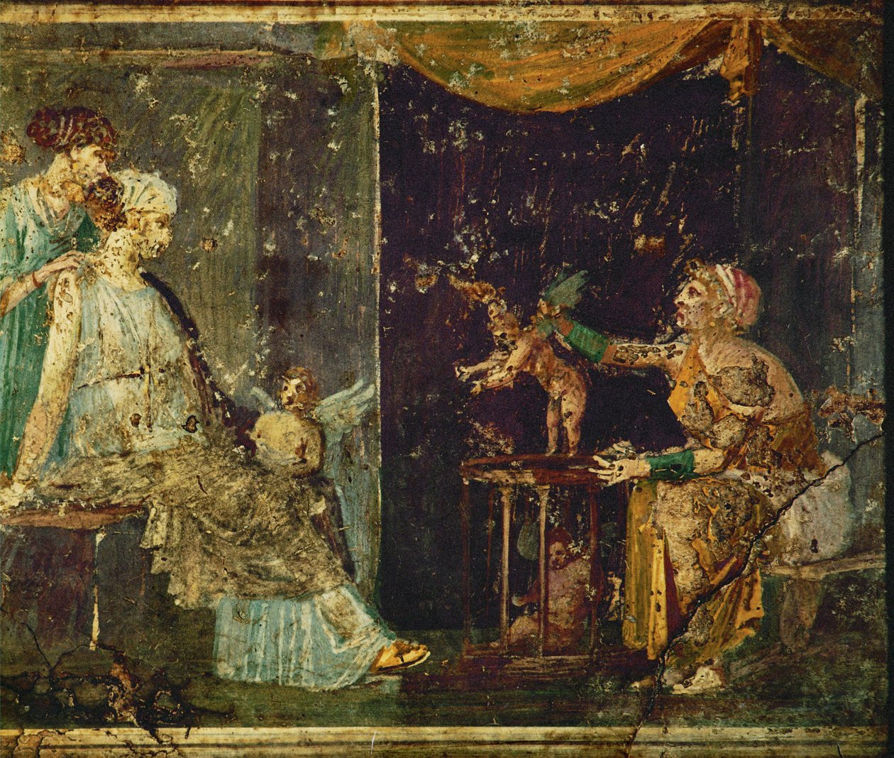 Dvě elegantní dámy u prokuristy od Erich Lessing