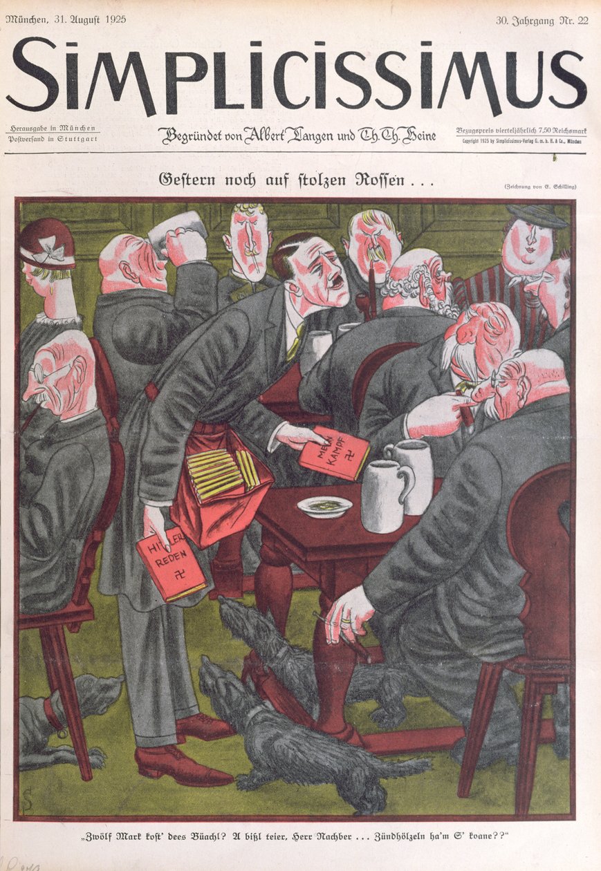 Adolf Hitler (1889-1945) prodává kopie 
