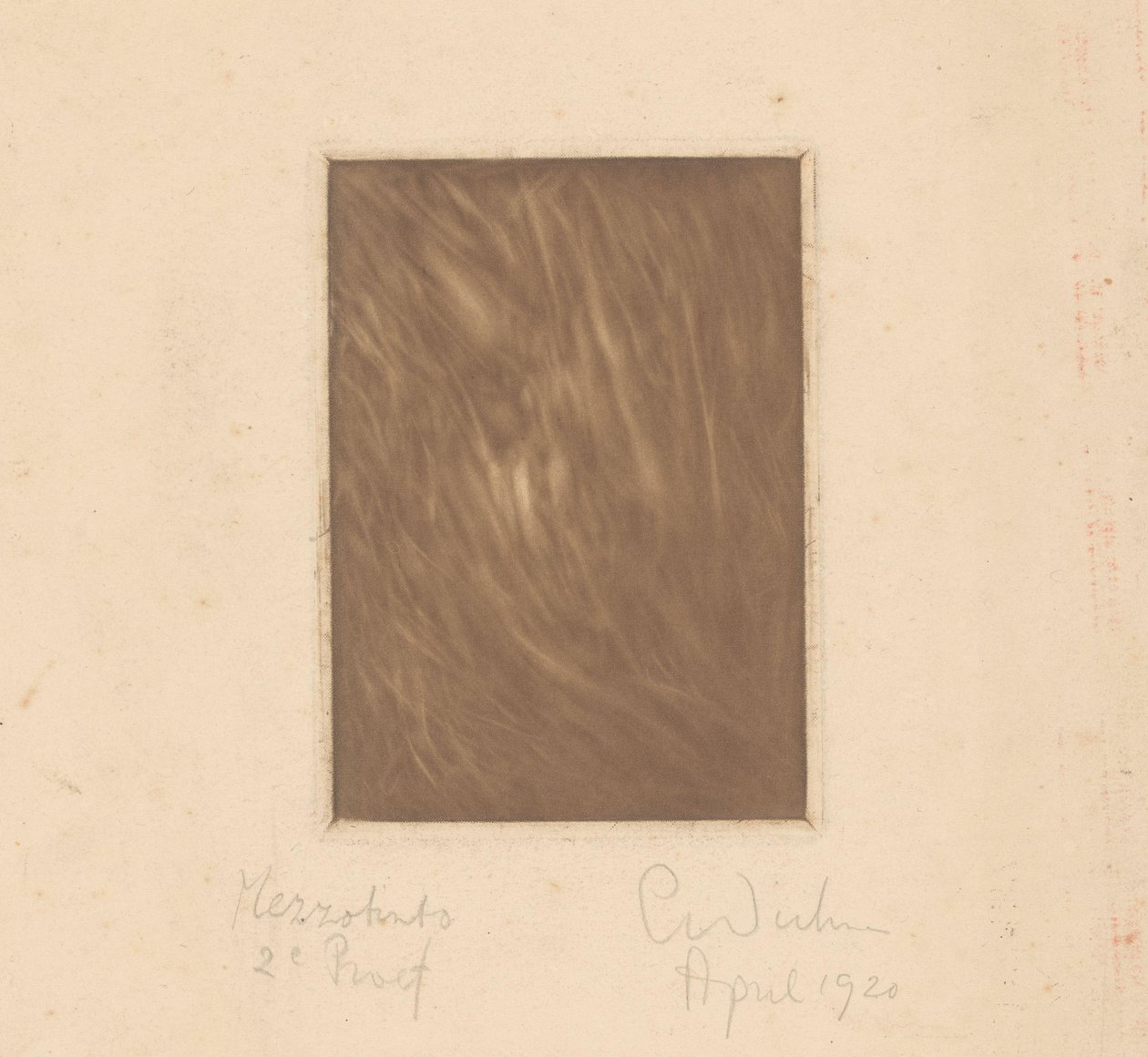 Abstraktní kompozice od Erich Wichmann (signed by artist)