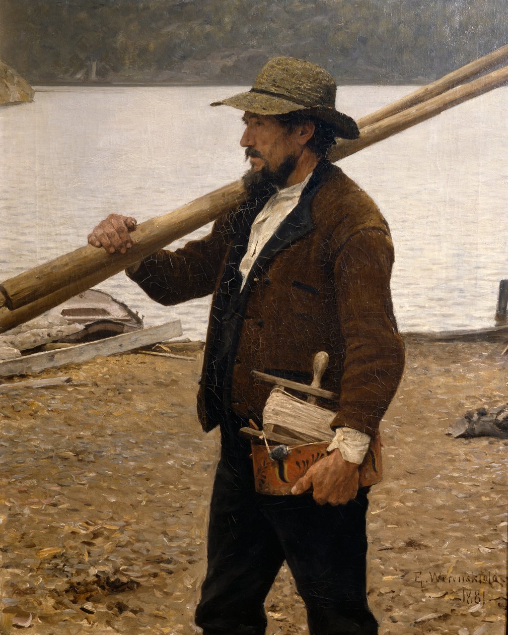 Rybář od Erik Theodor Werenskiold