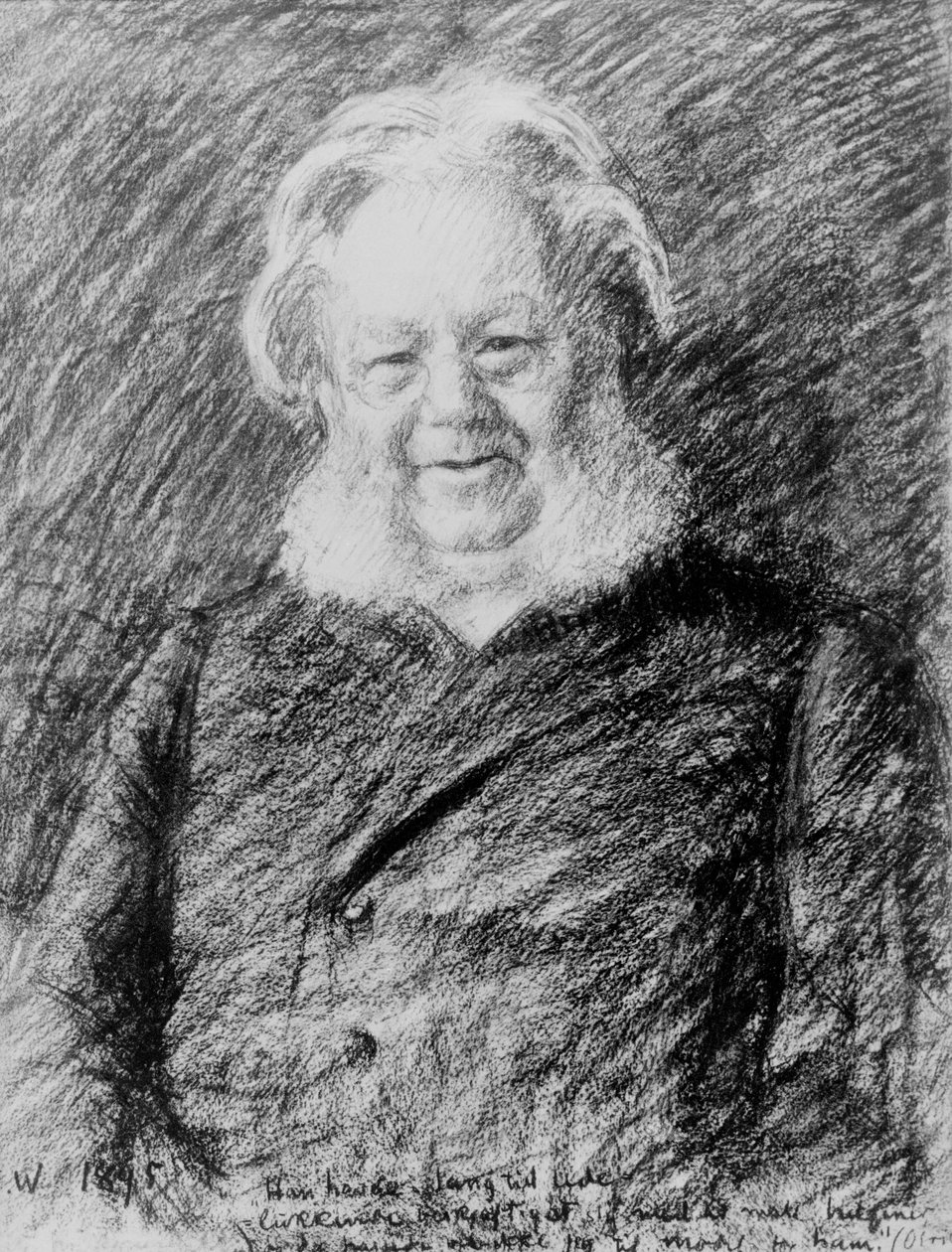 Henrik Ibsen od Erik Theodor Werenskiold