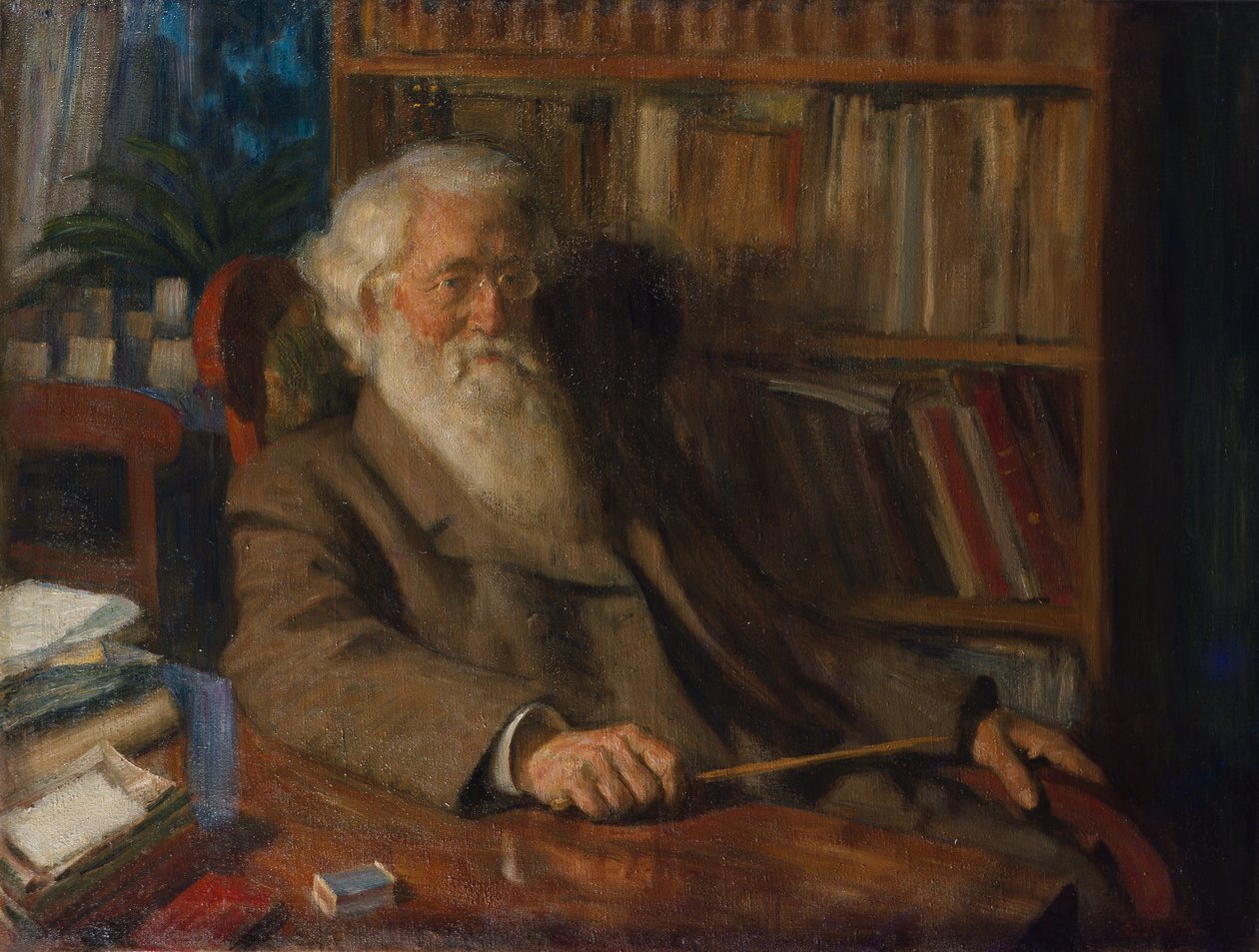 Profesor Johan Ernst Welhaven Sars od Erik Theodor Werenskiold
