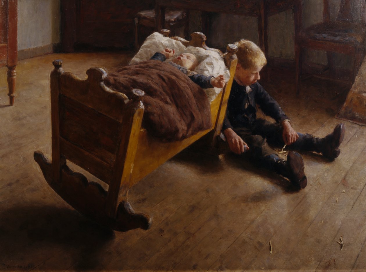 Dva bratři od Erik Theodor Werenskiold