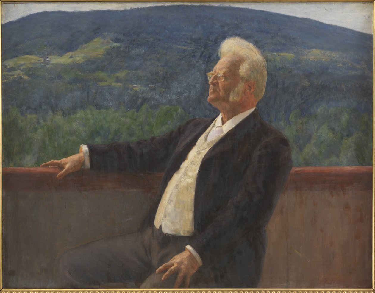 Portrét Bjørnstjerne Bjørnsona od Erik Theodor Werenskiold