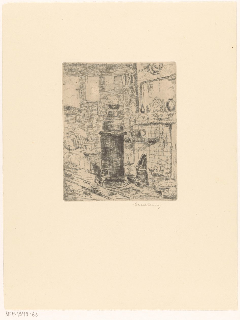 Geen gas (původní název na objektu) od Erkelens (signed by artist)