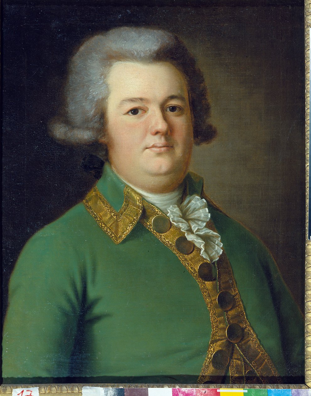 Portrét Vasilije Ivanoviče Lichačeva (?). Peinture de Ermolai Dementevich Kamezhenkov (1760-1818), Huile Sir Toile od Ermolay Demetyevich Kamezhenkov