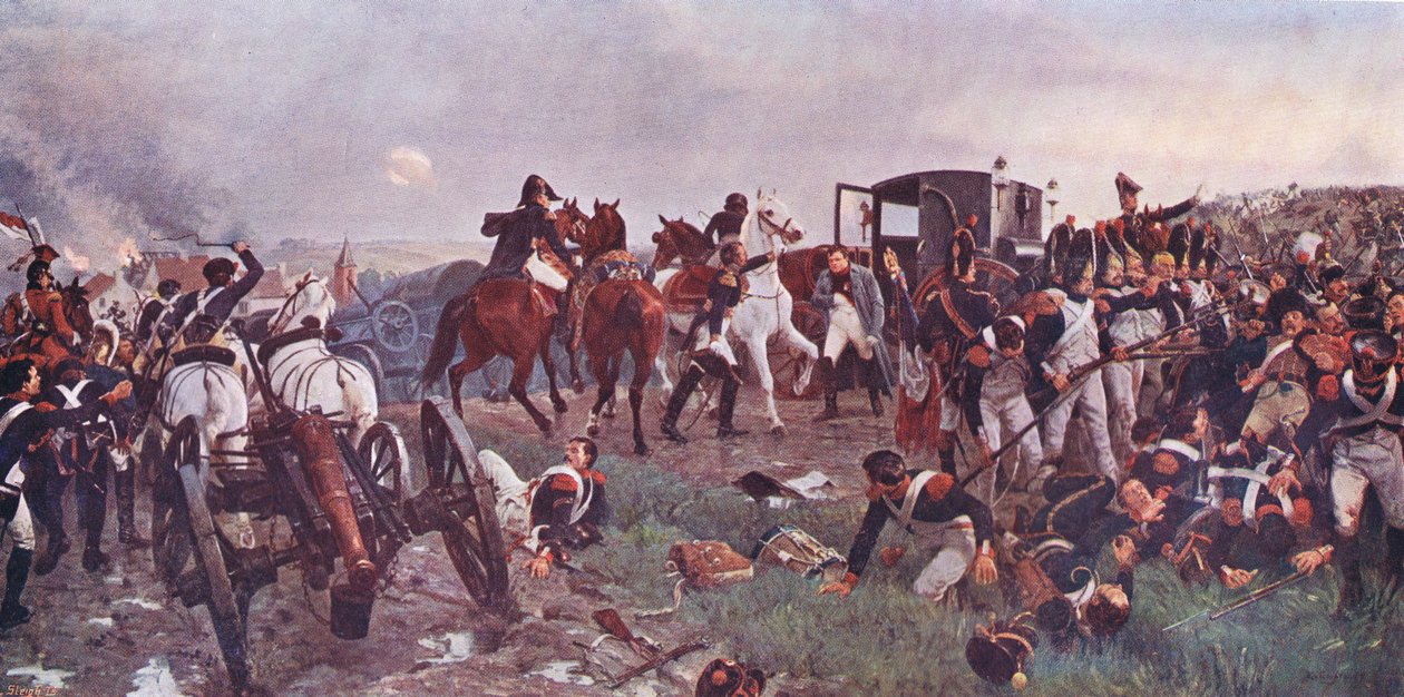 Večer u Waterloo roku 1815 od Ernest Crofts