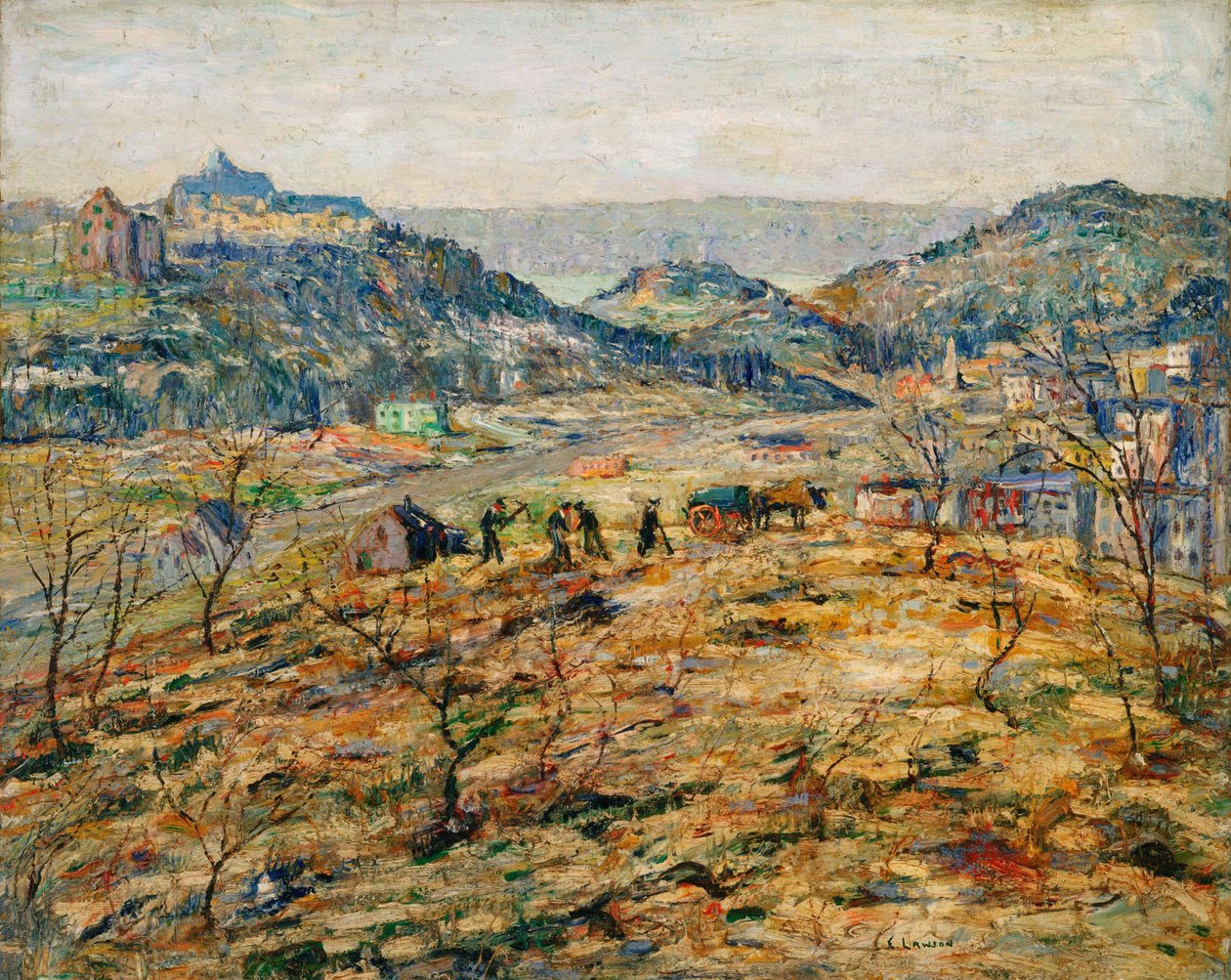 Předměstí města od Ernest Lawson