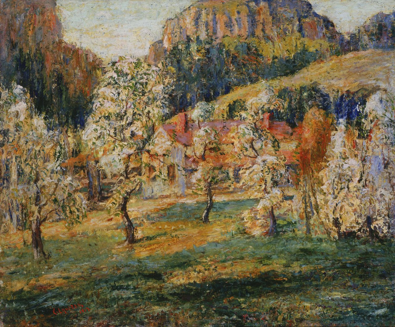 Květen v horách od Ernest Lawson