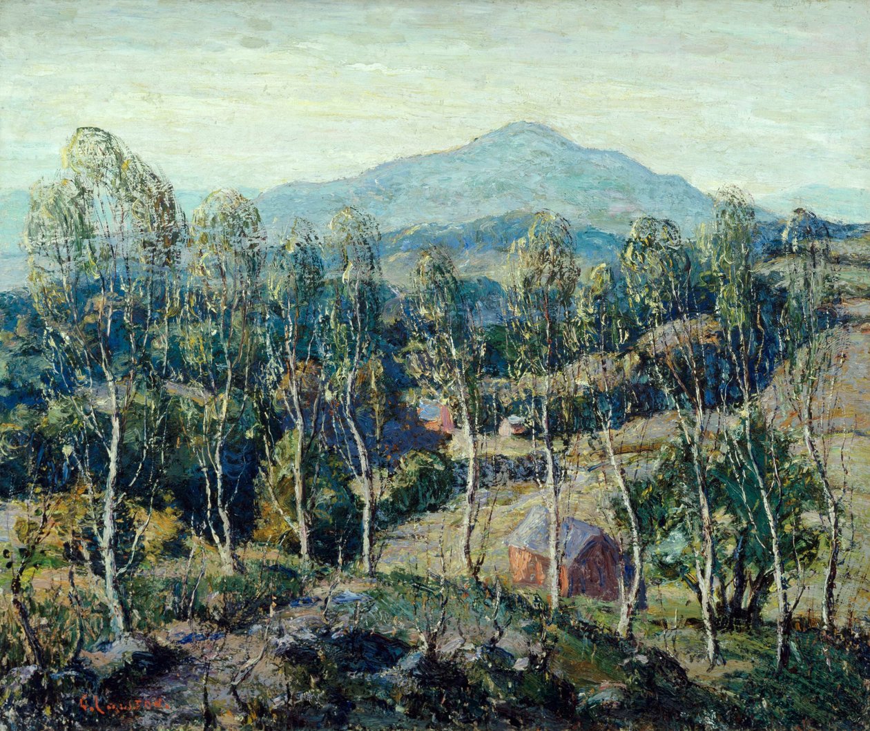 Nové anglické břízy od Ernest Lawson
