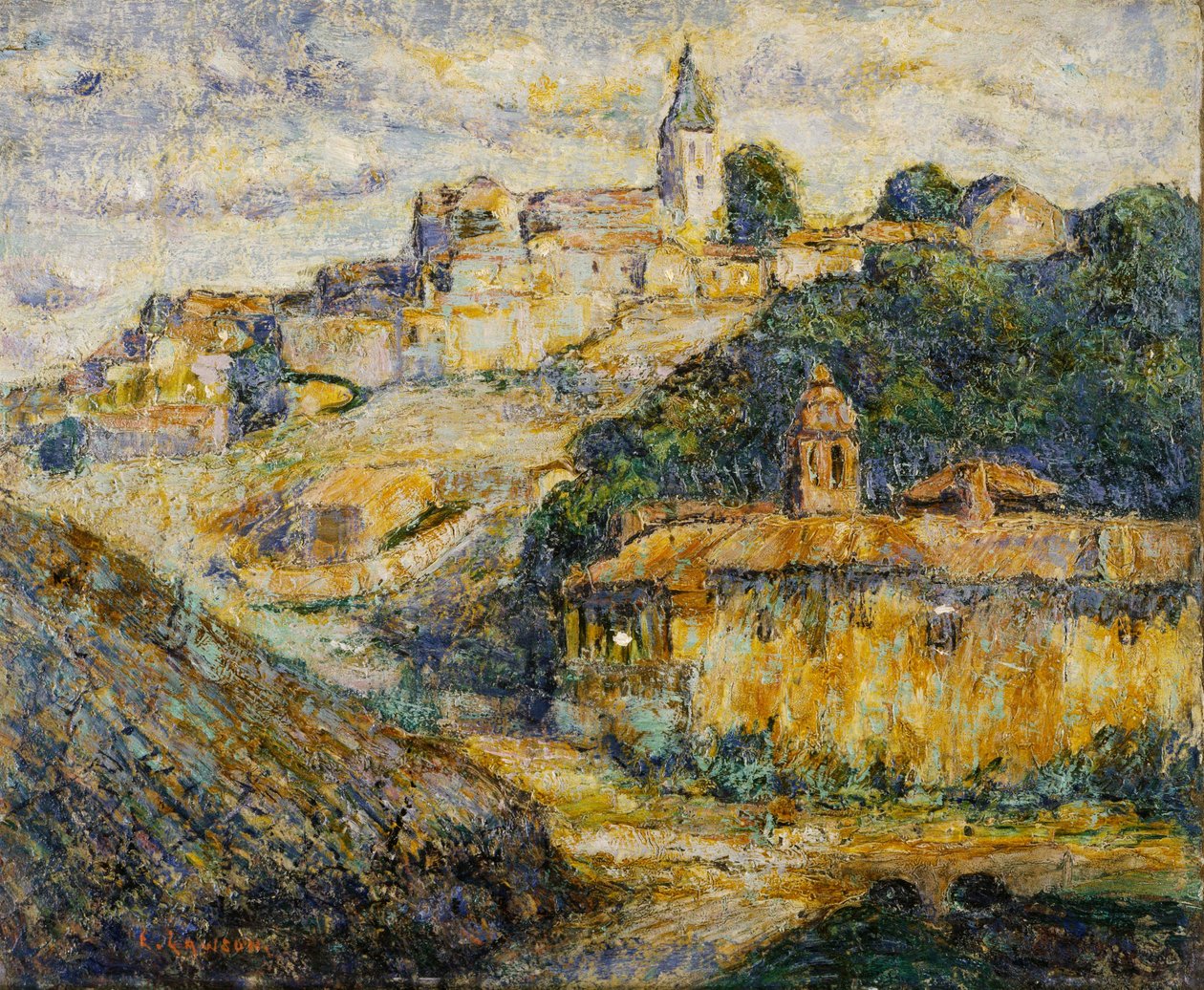 Soumrak ve Španělsku od Ernest Lawson