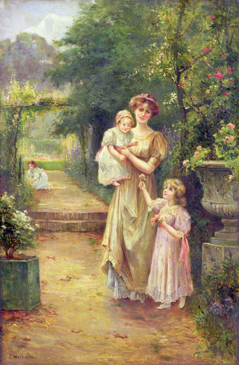 Jeden pro miminko, cca 1900 od Ernest Walbourn