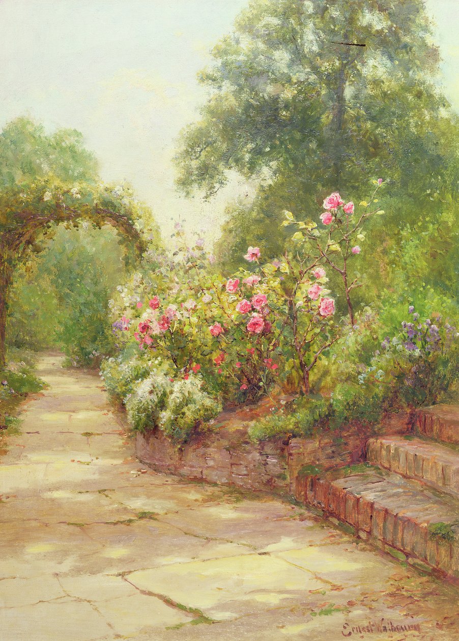 Zahradní schody od Ernest Walbourn