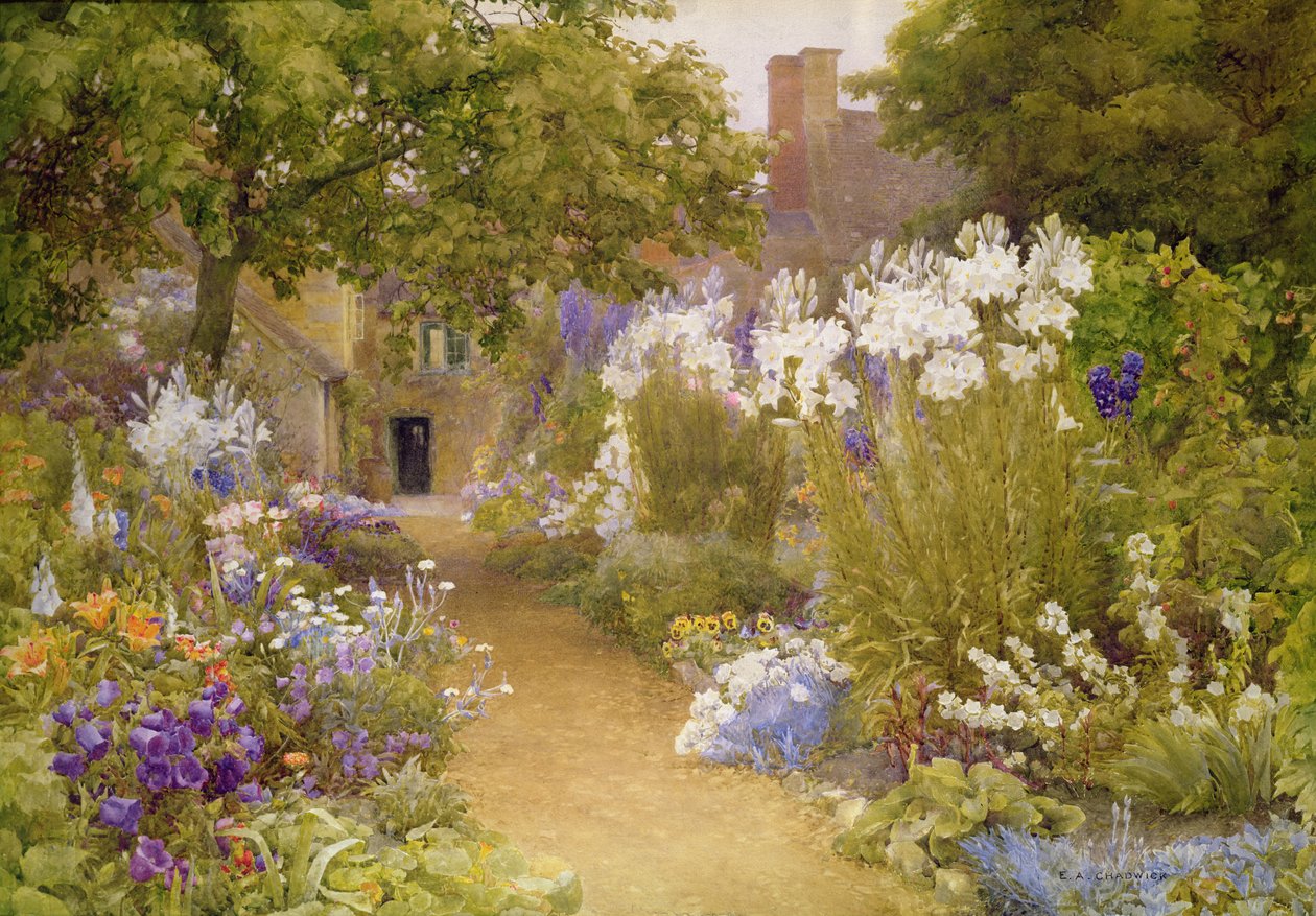 Lilie Madonna od Ernest Albert Chadwick