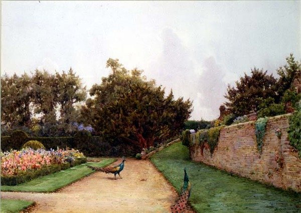 Pod terasou, Penshurst, Kent od Ernest Arthur Rowe