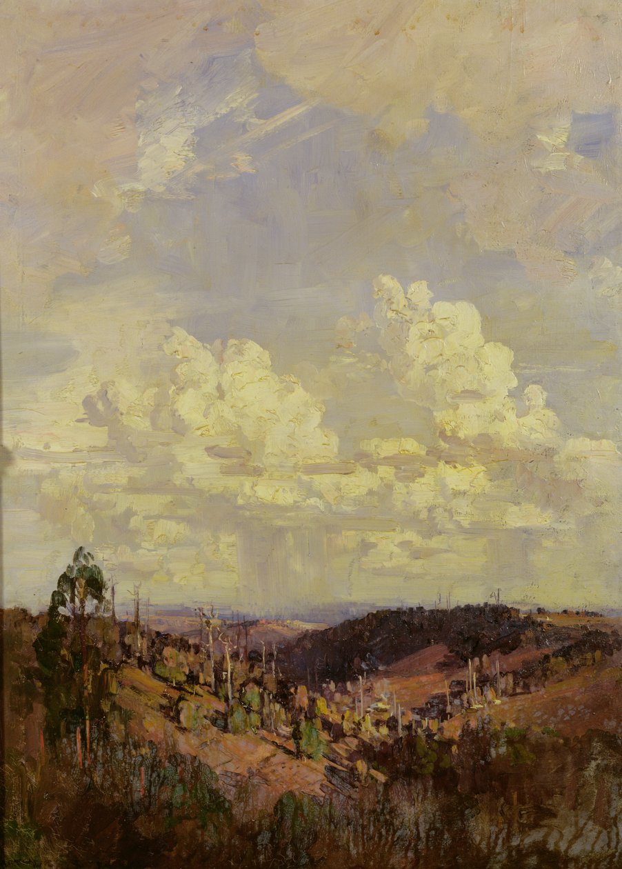 A nechte mraky sudých a ranních (Tennyson) od Arthur Streeton