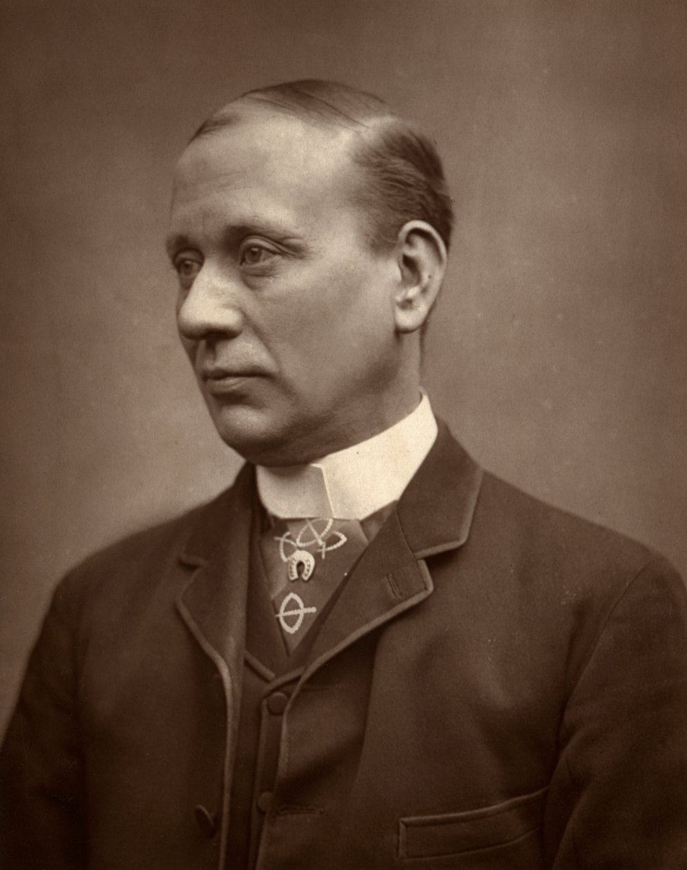 Arthur Williams , britský herec, 1888. od Ernest Barraud