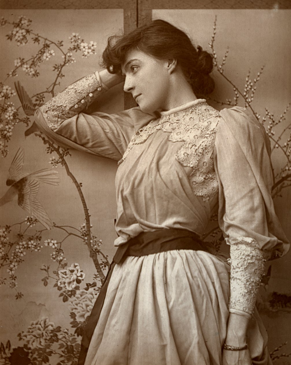 Cora Urquhart Brown-Potter , americká herečka, 1887 od Ernest Barraud