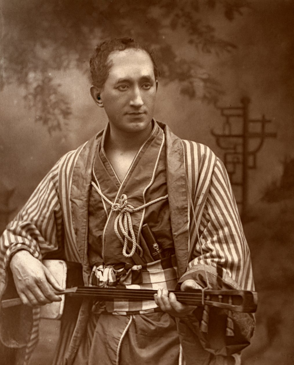Durward Lely, skotský operní zpěvák, v Gilbert and Sullivans The Mikado, 1887. od Ernest Barraud