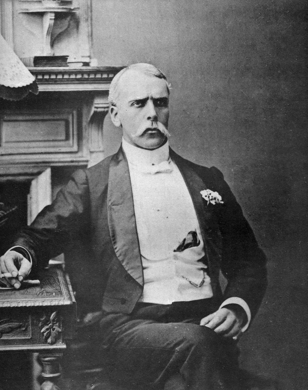 ES Willard , britský herec, jako Jim Penman, 1887 od Ernest Barraud