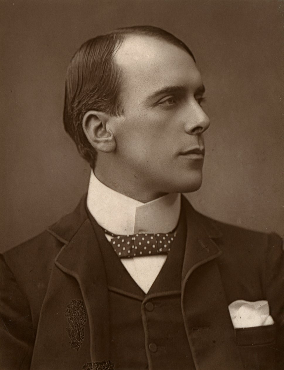 Edward Smith Willard , britský herec, 1888. od Ernest Barraud