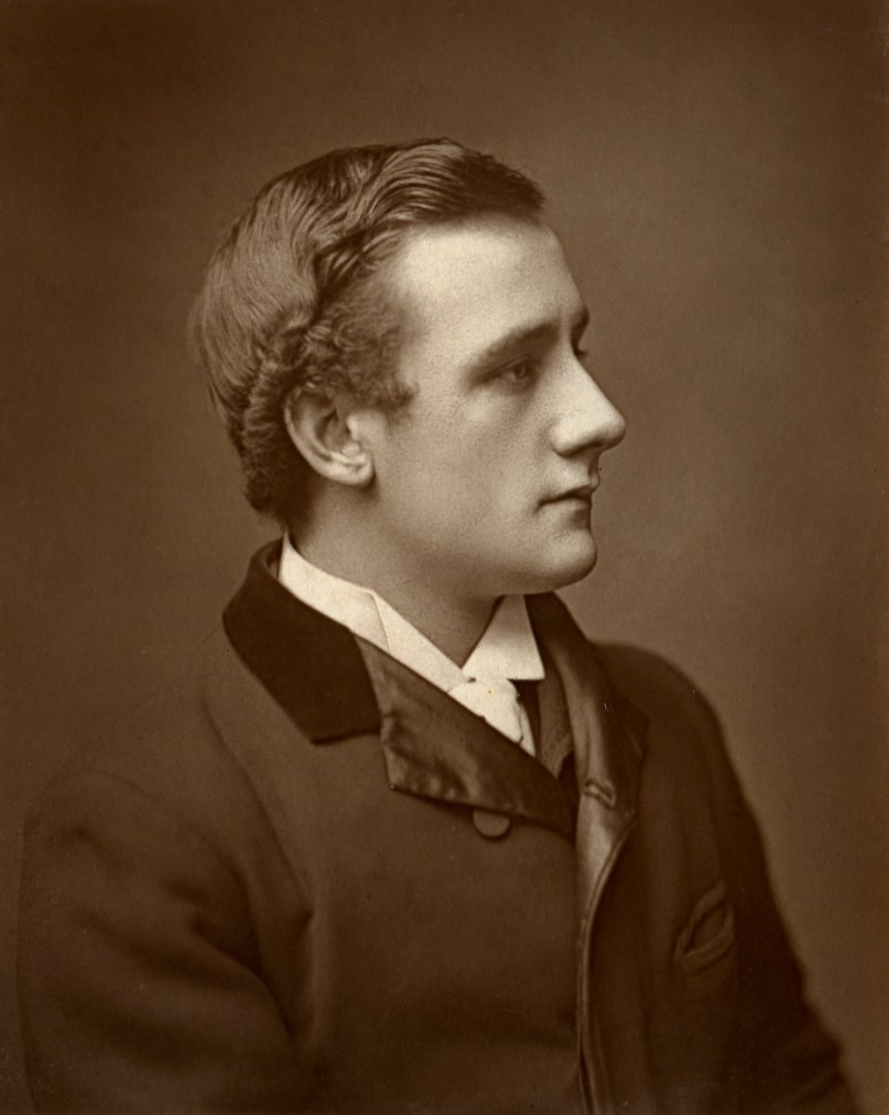 Fuller Mellish , britský herec, 1887 od Ernest Barraud