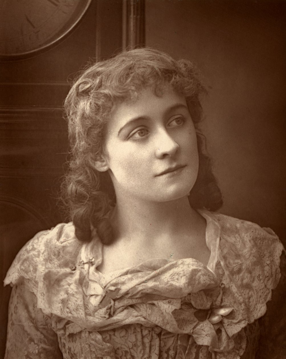 Kate Rorke, britská herečka, v Sophii, 1887 od Ernest Barraud