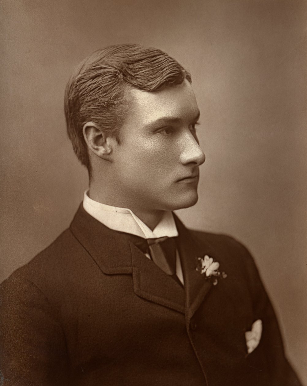 Percy Lynal , britský herec, 1887 od Ernest Barraud