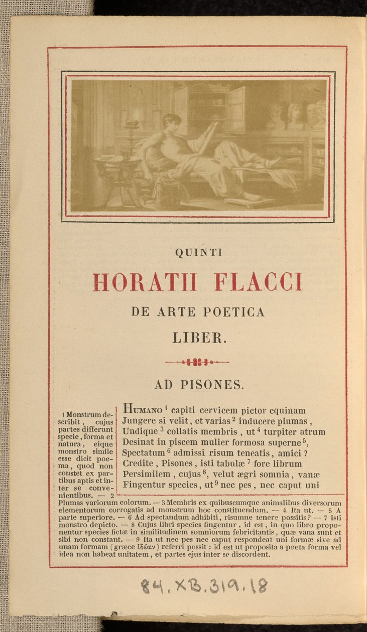 [Básník ležící při práci] od Ernest Barrias