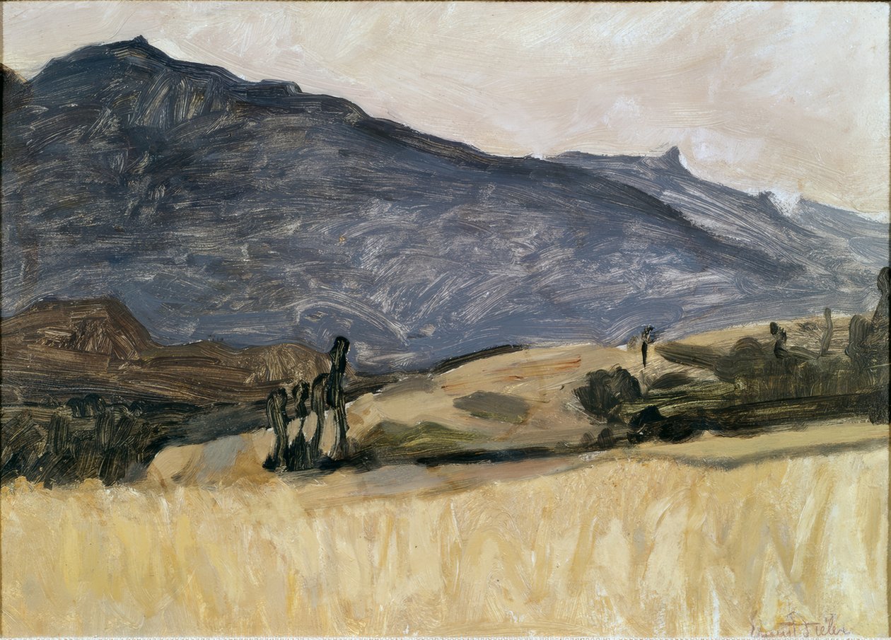 Krajina Valais od Ernest Bieler