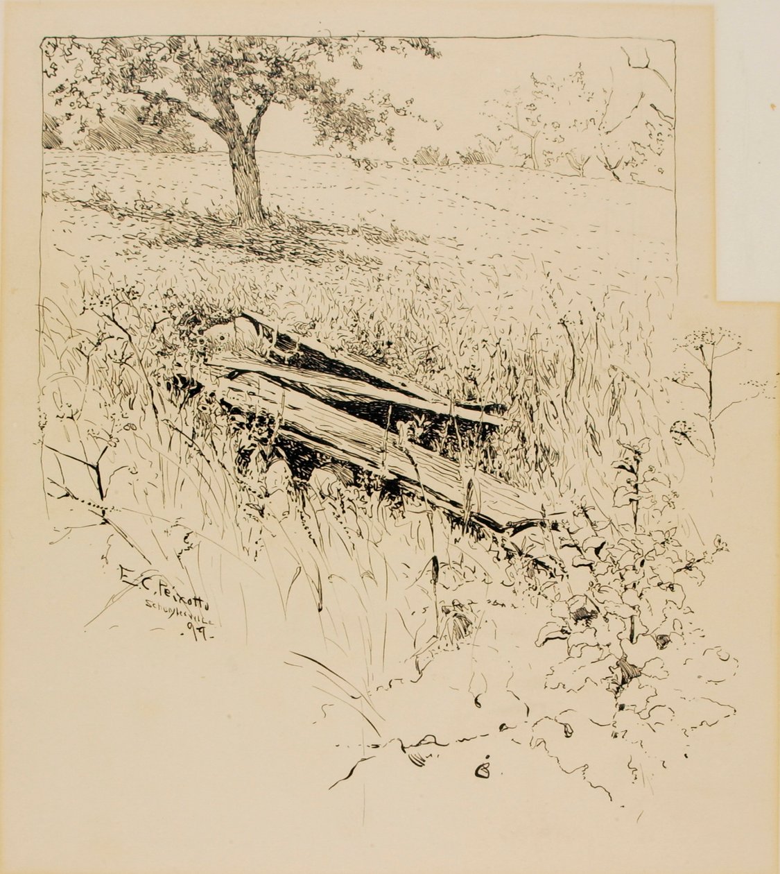 Dobytí pevnosti Fort Ticonderoga od Ernest C. Peixotto