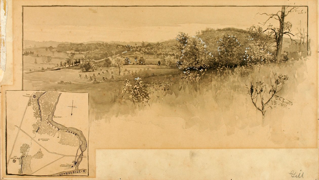 Valley Forge od Ernest C. Peixotto