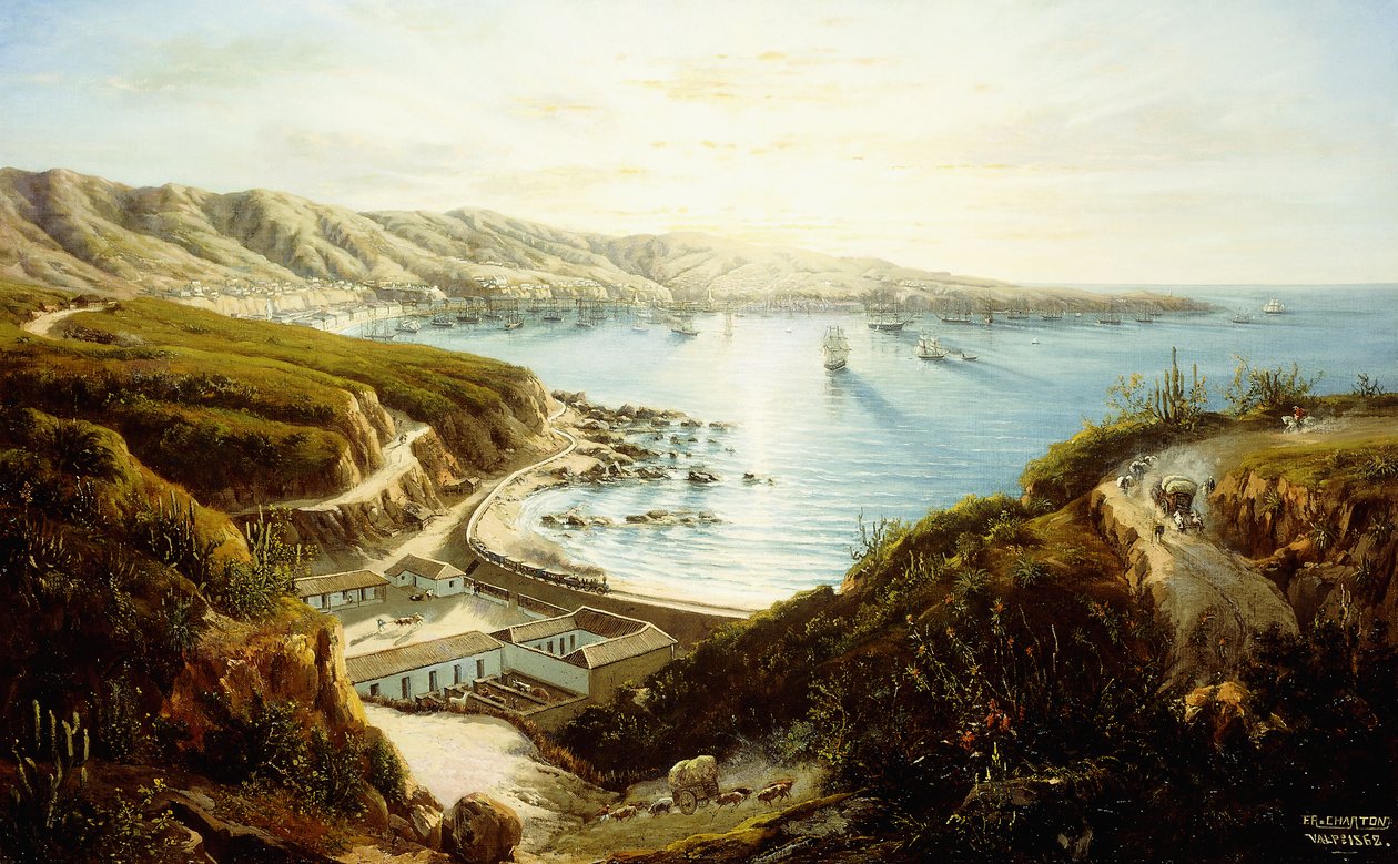Valparaiso, 1862 od Ernest Charton