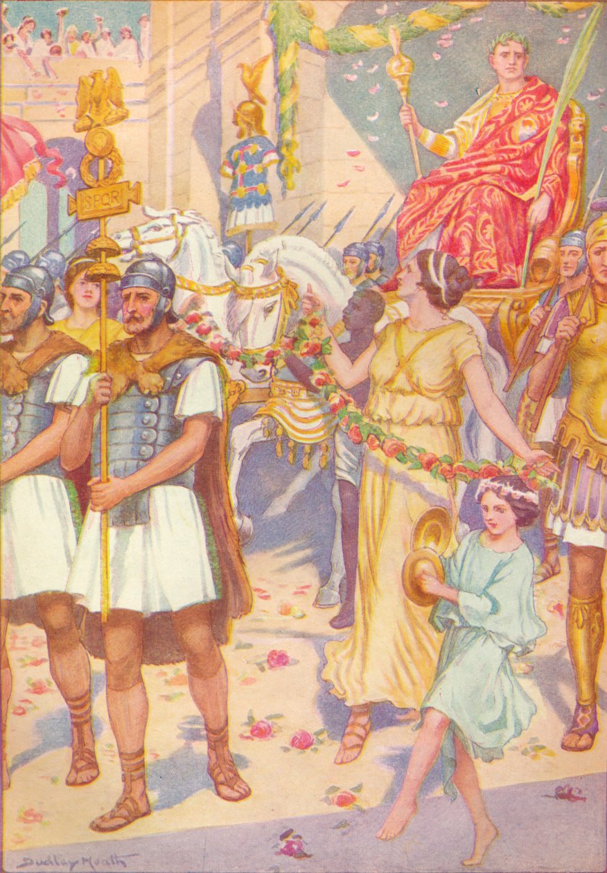 „Jeho pokrok byl jako pokrok krále“, c1912 1912 od Ernest Dudley Heath