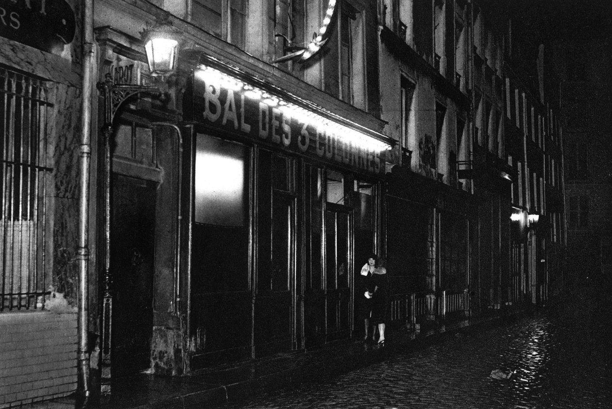 Vstup do bal-musette, Rue de Lappe, Paříž, 1931 od Ernest Flammarion