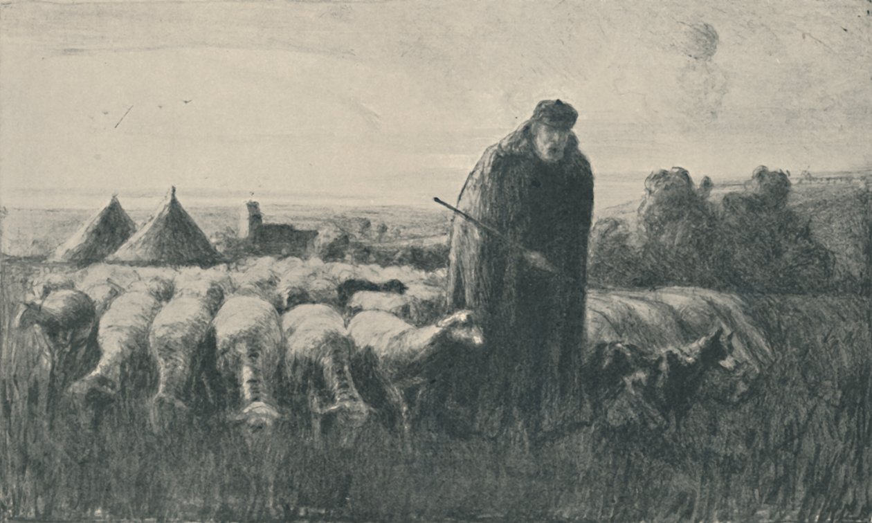 Pikardiský pastýř, 1919 od Ernest George Beach