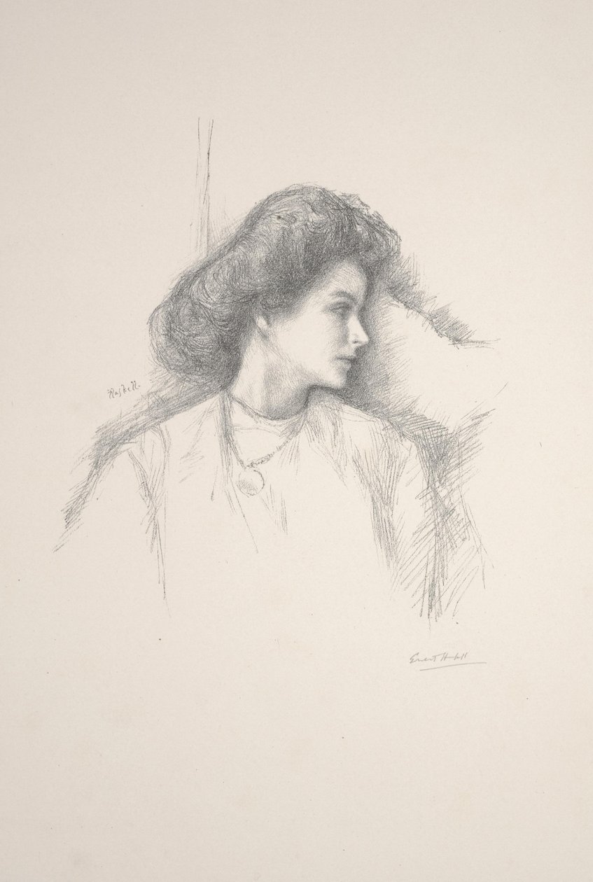 Celine (litho) od Ernest Haskell