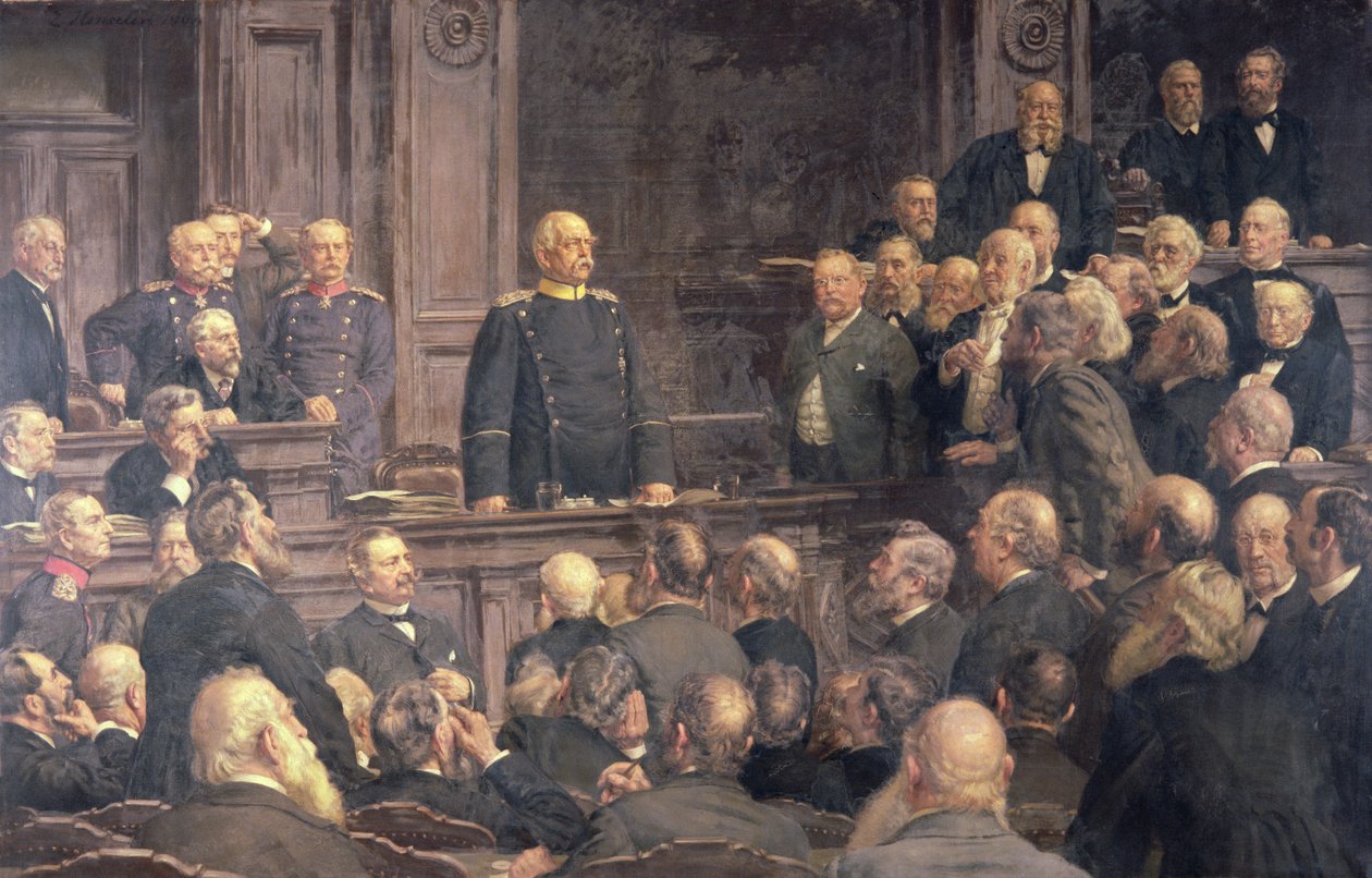 Konference německého Říšského sněmu 6. února 1888, 1896 od Ernest Henseler