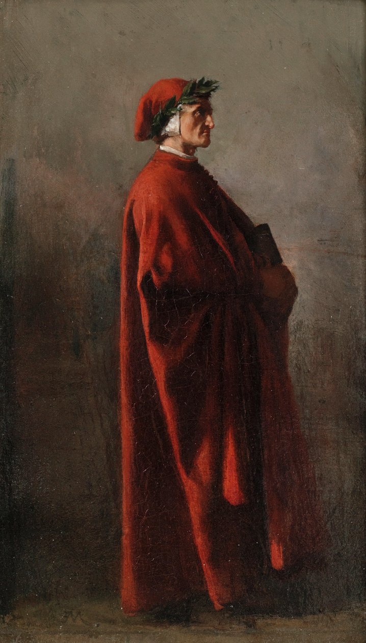 Dante Alighieri 1265-1321. od Jean Louis Ernest Meissonier